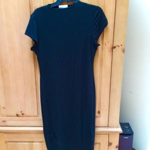 Black short sleeve dress by Size M